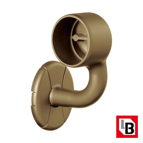 BAUHAUS セレクト 35横受エンドブラケットカバー付右用