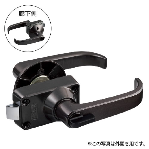ECLE バリアフリーレバーハンドル錠 トイレ用