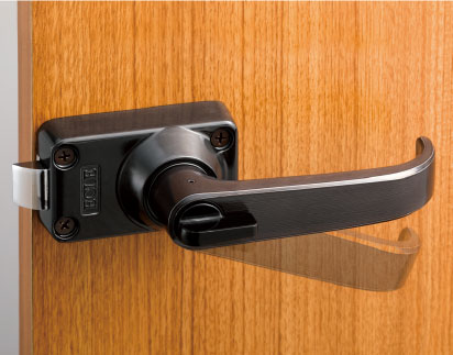 ECLE バリアフリーレバーハンドル錠 トイレ用